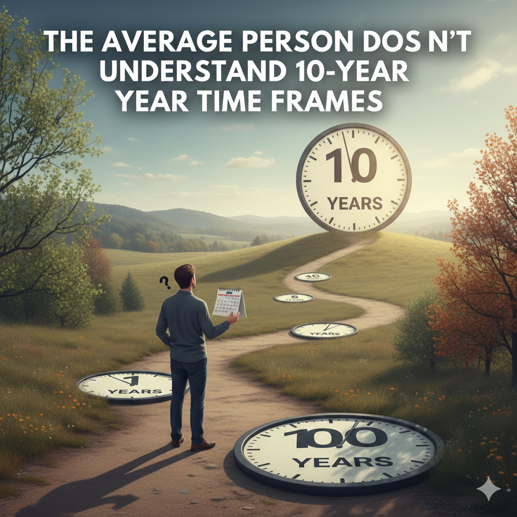 The Average Person Doesn’t Understand 10-Year Time Frames