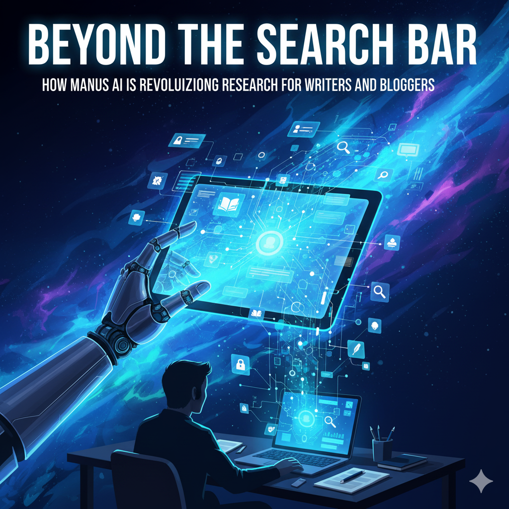 Beyond the Search Bar: How Manus AI is Revolutionizing Research for Writers and Bloggers