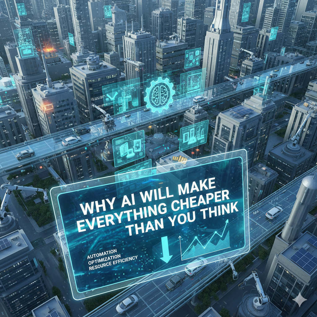 The Hidden Deflation: Why AI Will Make Everything Cheaper Than You Think