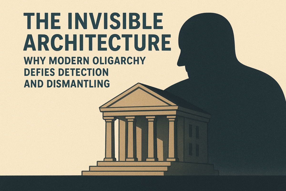 The Invisible Architecture: Why Modern Oligarchy Defies Detection and Dismantling