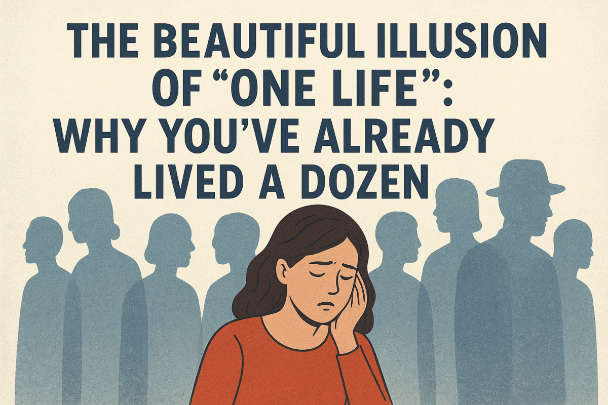 The Beautiful Illusion of “One Life”: Why You’ve Already Lived a Dozen
