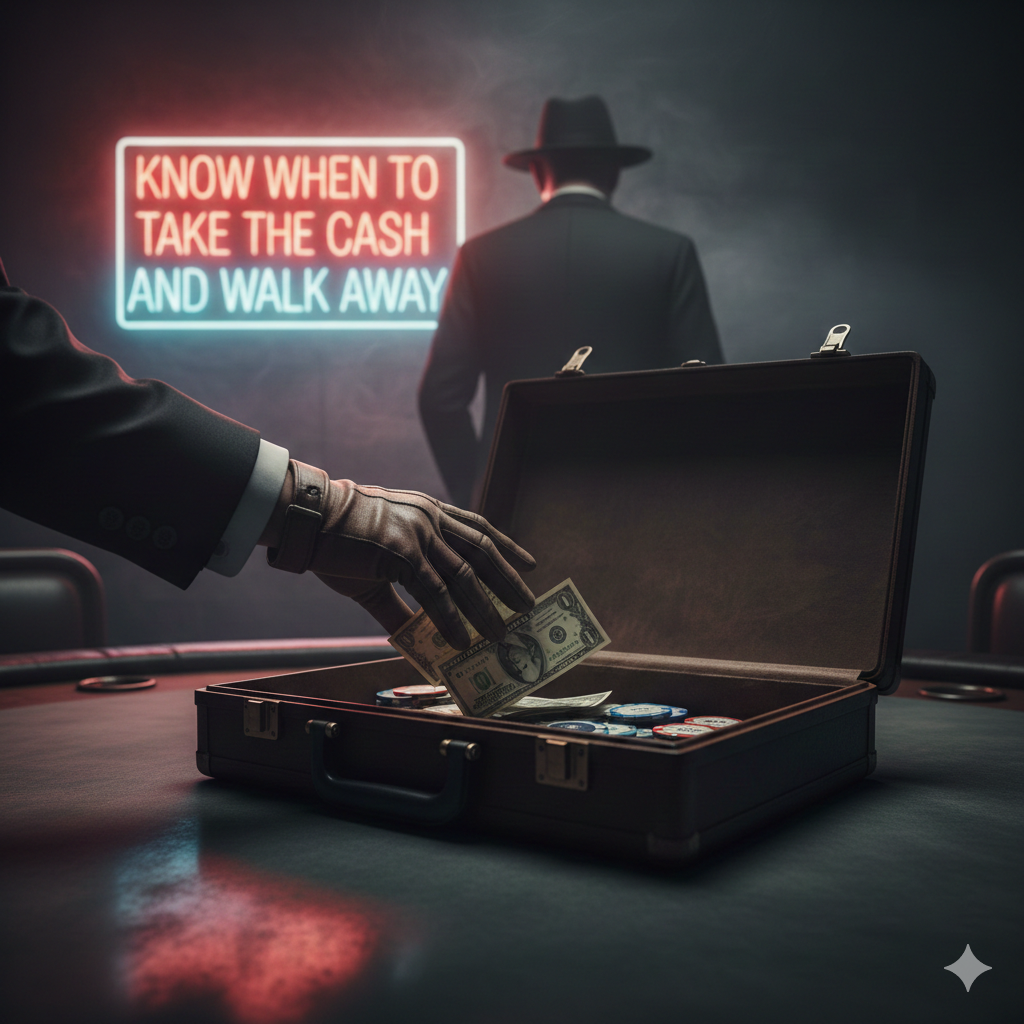 Know When to Take the Cash and Walk Away