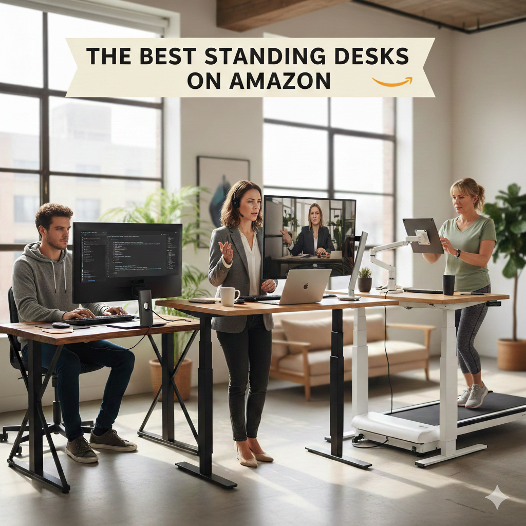 The Best Standing Desks on Amazon for Entrepreneurs and Professionals