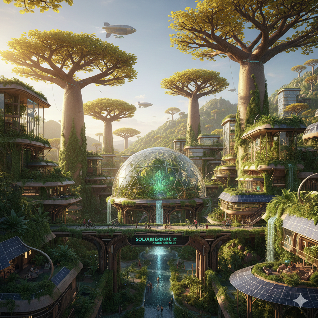 Solarpunk: An Aesthetic of Hope and Green Futures