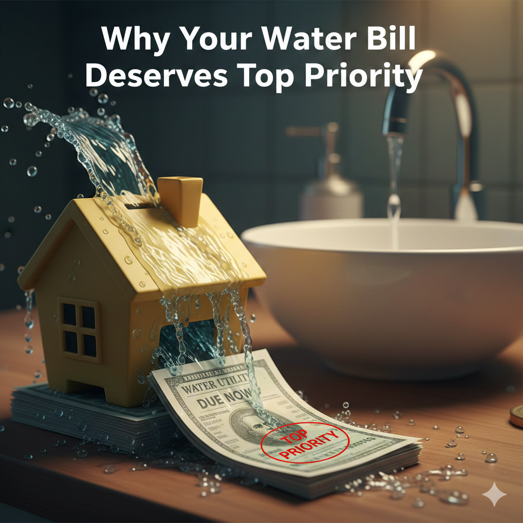 Why Your Water Bill Deserves Top Priority