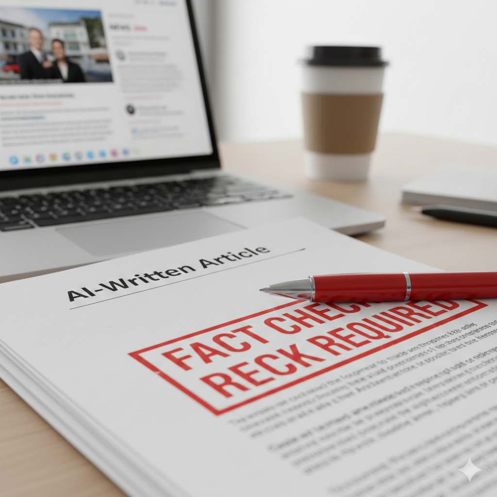 Why Your AI-Written Article Needs a Fact Check