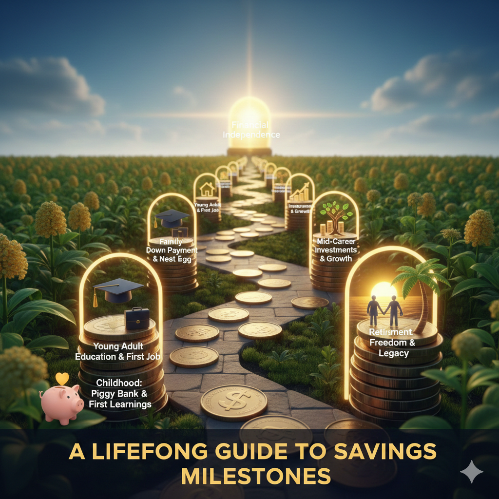 A Lifelong Guide to Savings Milestones