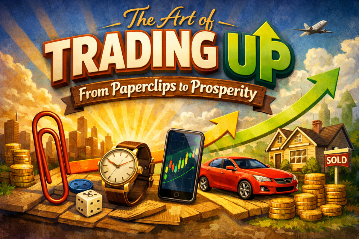 The Art of Trading Up: From Paperclips to Prosperity