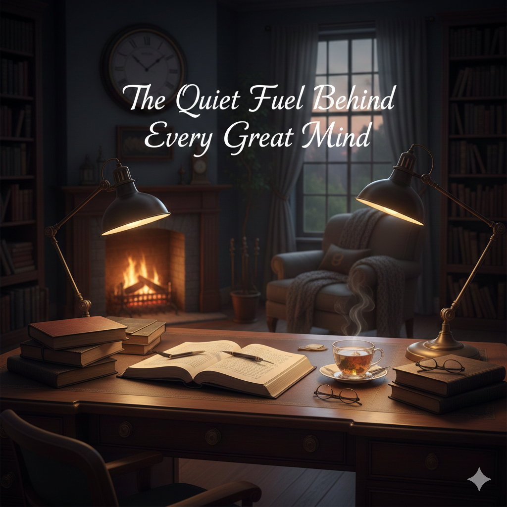 The Quiet Fuel Behind Every Great Mind