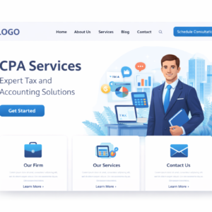 10 Page Website For CPAs